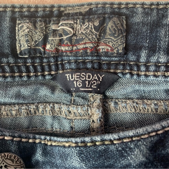 low rise vintage y2k tuesday silver brand jeans - Picture 4 of 4